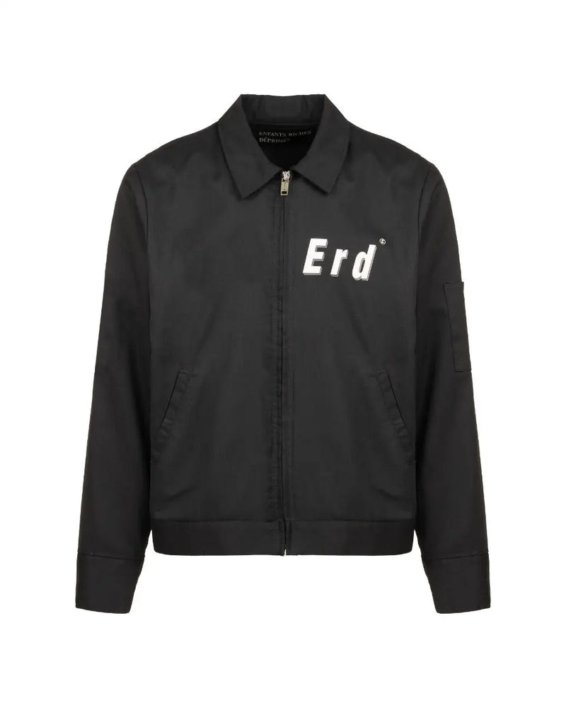 Enfants Riches Déprimés "Let LA burn" (Republic by New Order) printed coach jacket thumbnail