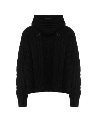 Fear of God ESSENTIALS cable knit hoodie Fear of God