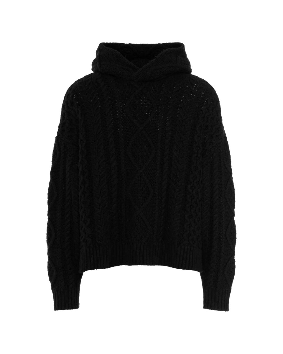 Fear of God ESSENTIALS cable knit hoodie Fear of God