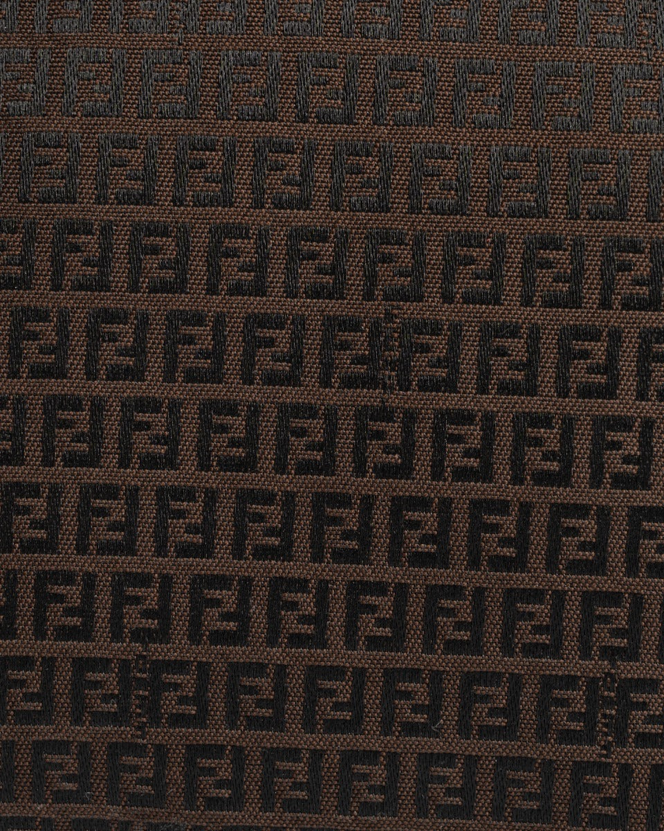 Fendi "FF" monogram Messenger brown crossbody bag