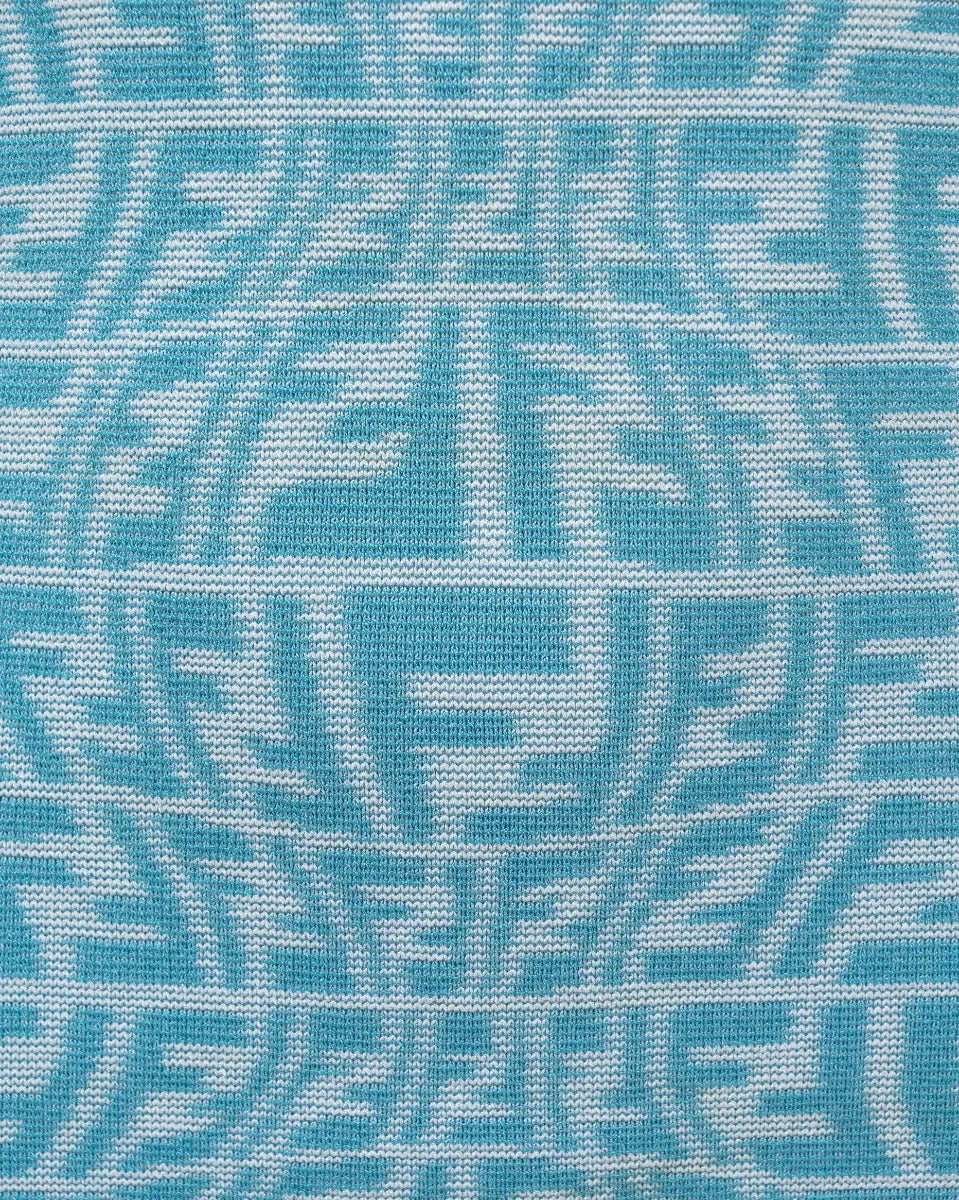 Fendi "FF" Vertigo monogram knitted dress
