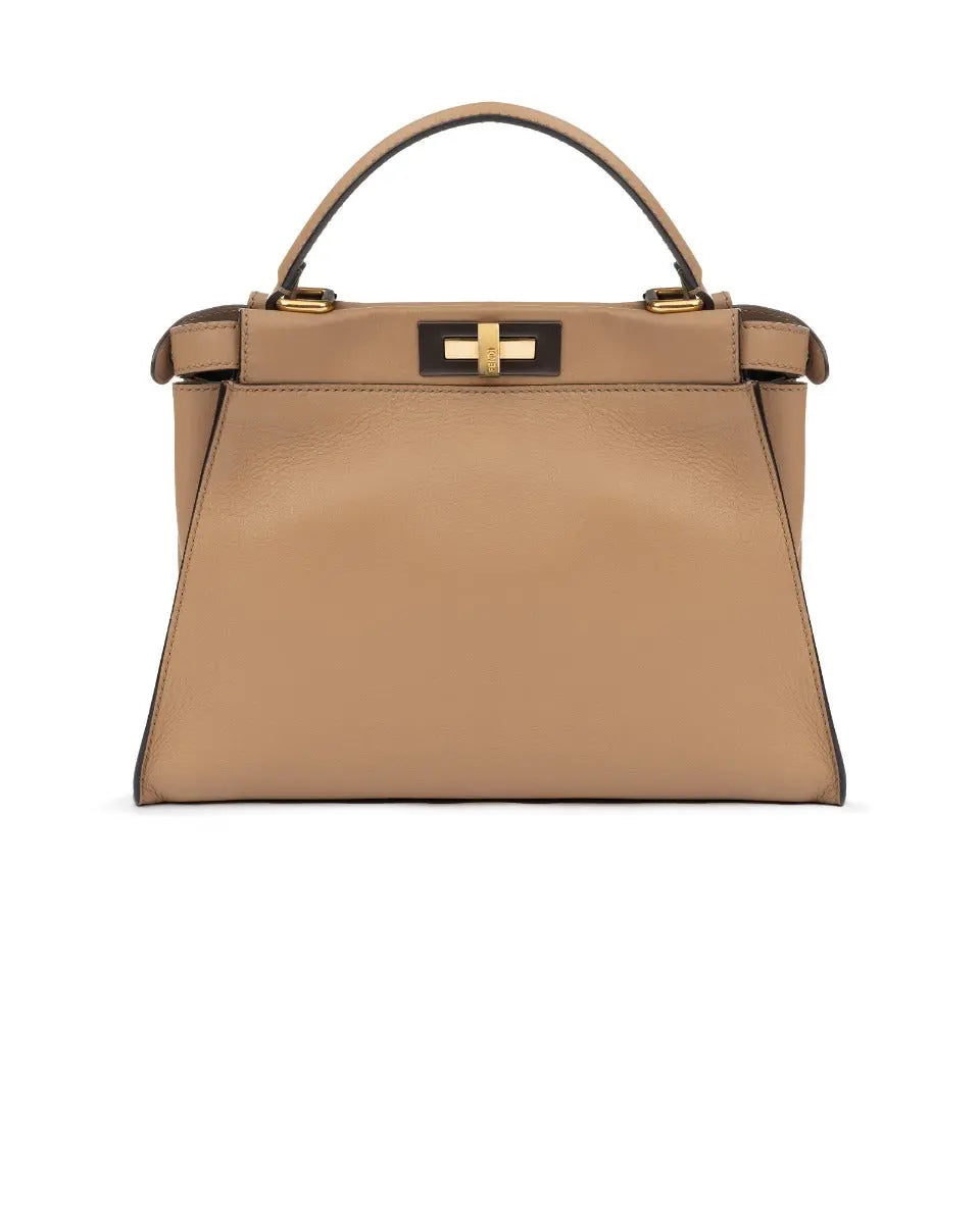 Fendi Peekaboo medium beige bag