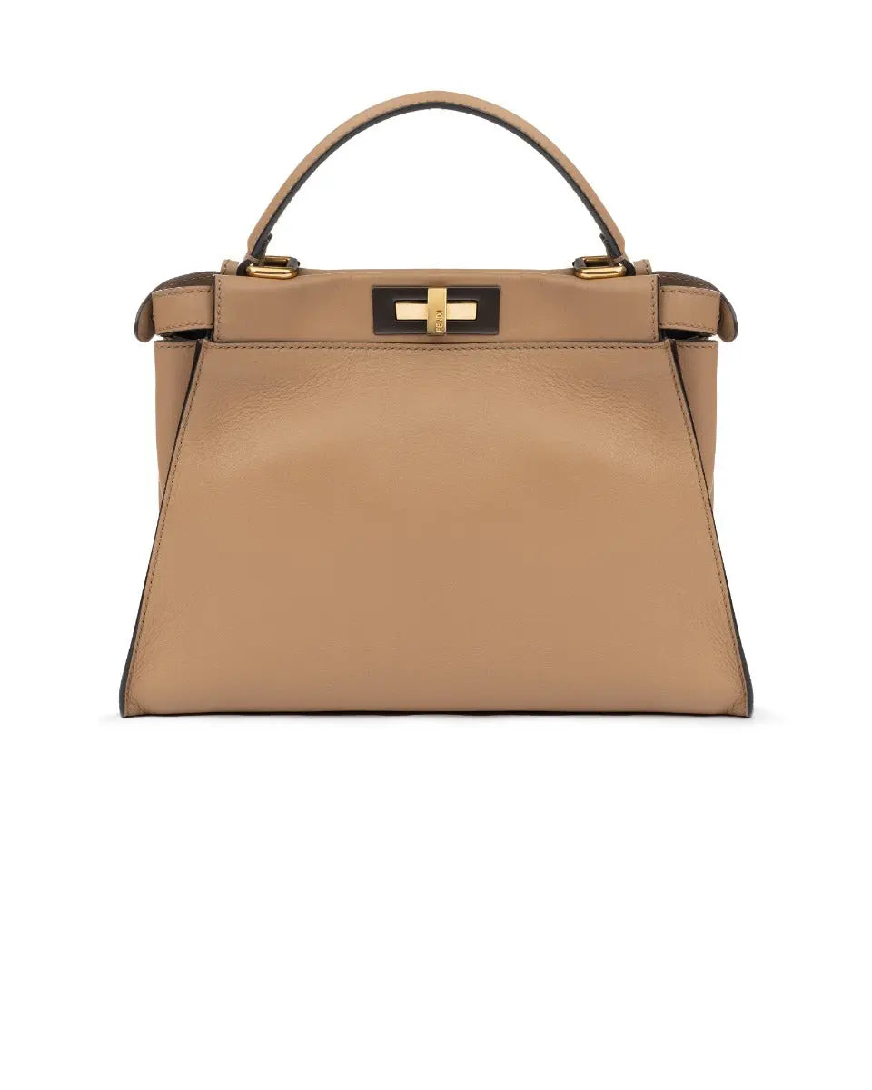 Fendi Peekaboo medium beige bag
