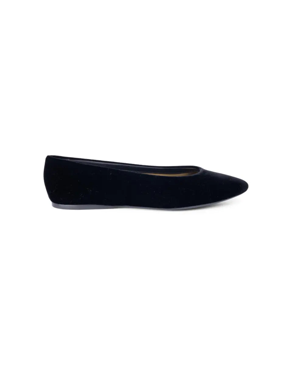 Saint Laurent Gio velvet ballet flats Saint Laurent