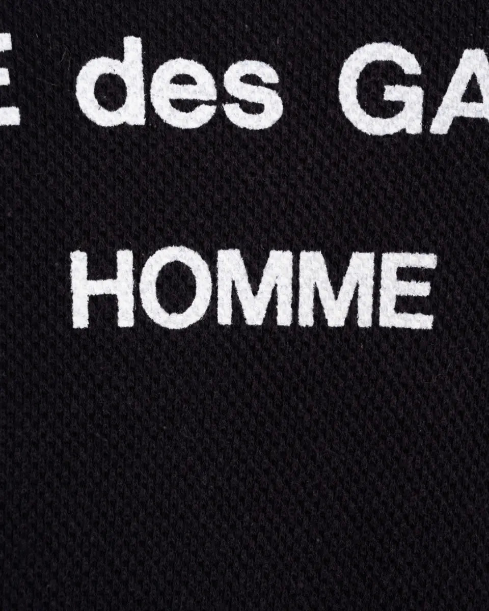 COMME des GARÇONS Homme 1989 black knitted cardigan COMME des GARÇONS