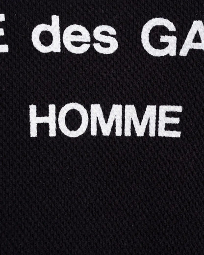 COMME des GARÇONS Homme 1989 black knitted cardigan COMME des GARÇONS