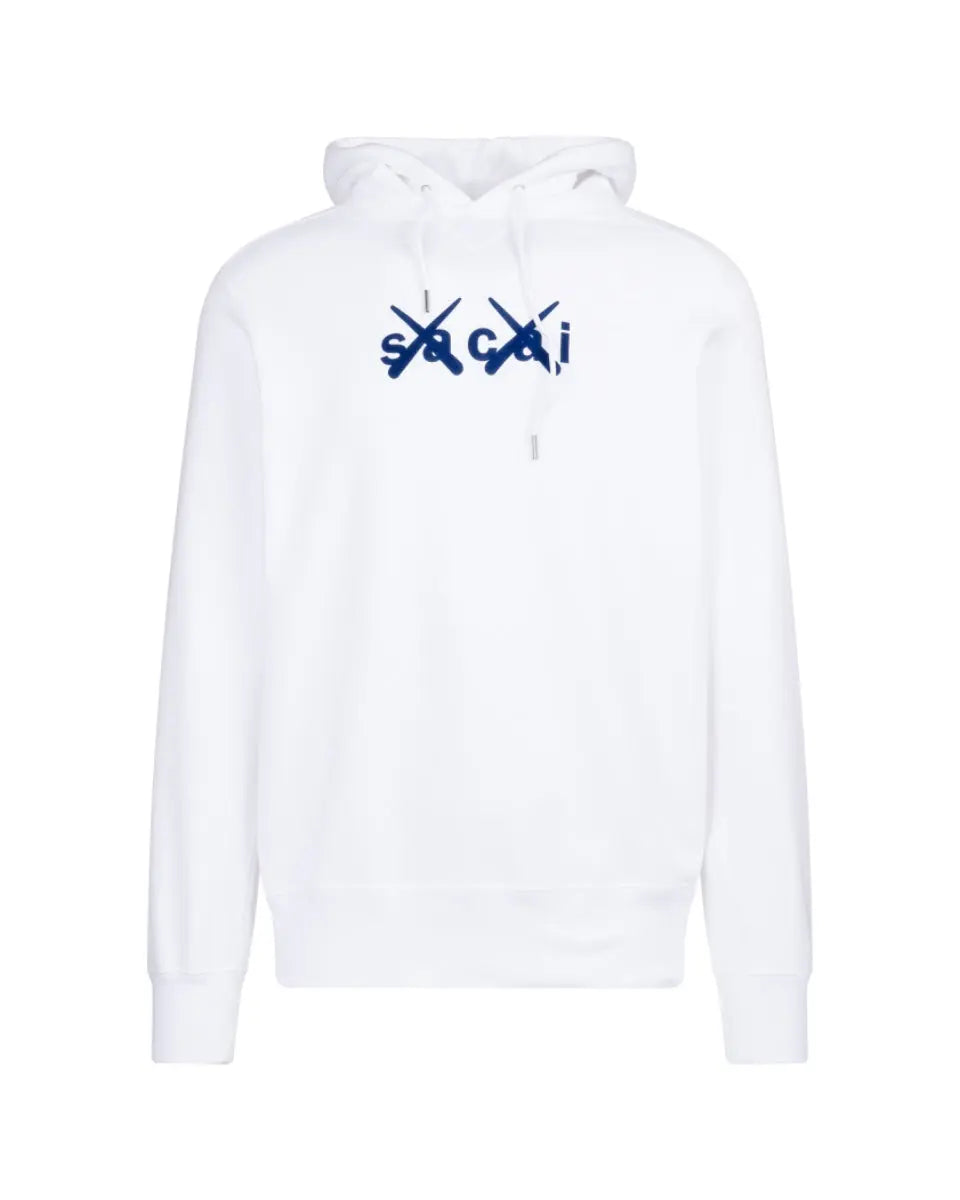 Sacai x Kaws white hoodie Sacai