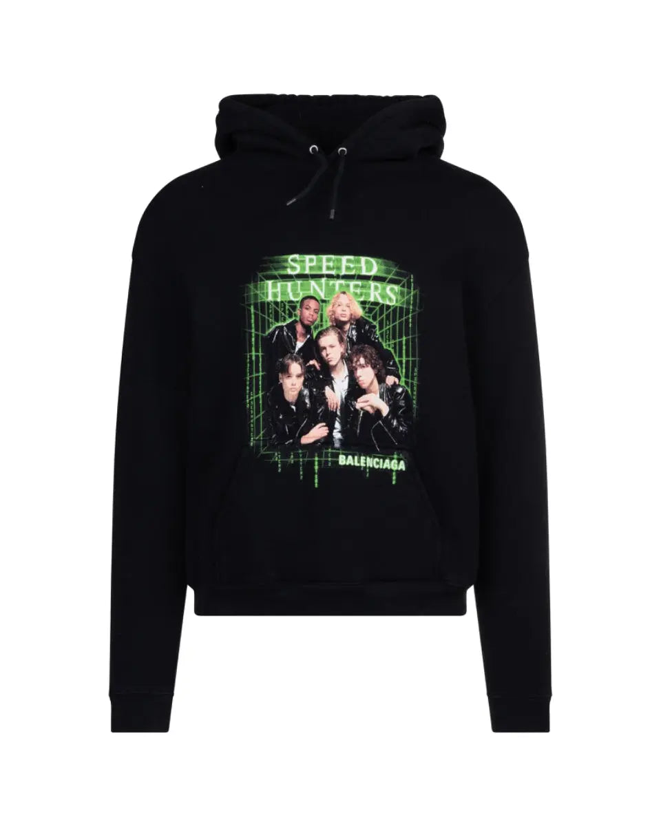 Balenciaga Speed Hunters black hoodie