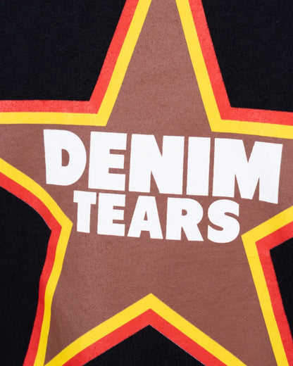 Denim Tears "Every Tear Is A Star" black t-shirt Denim Tears