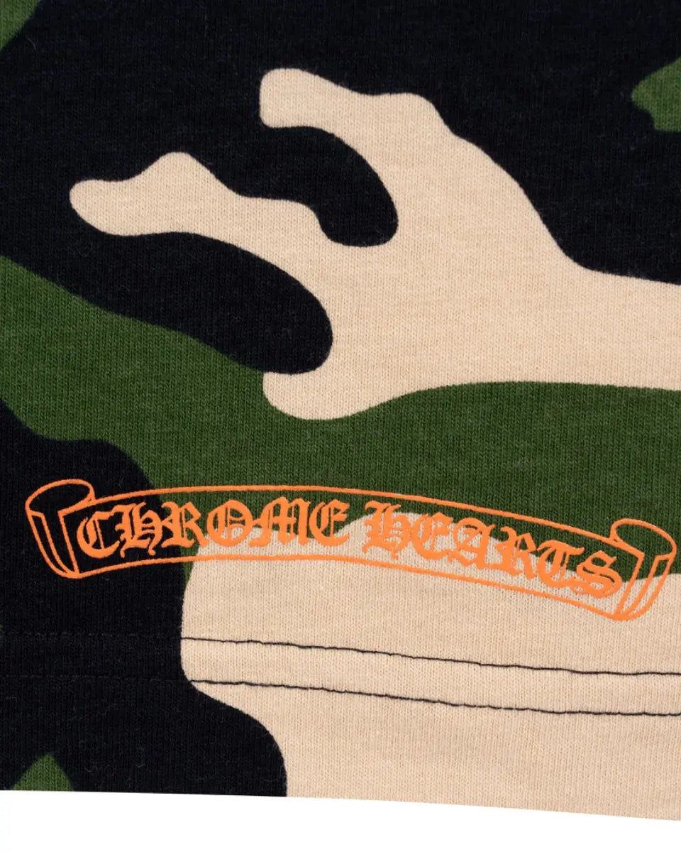 Chrome Hearts Matty Boy "Caution" camo t-shirt Chrome Hearts