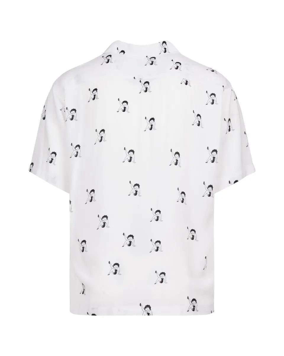 Supreme Betty Boop© white short sleeve shirt
