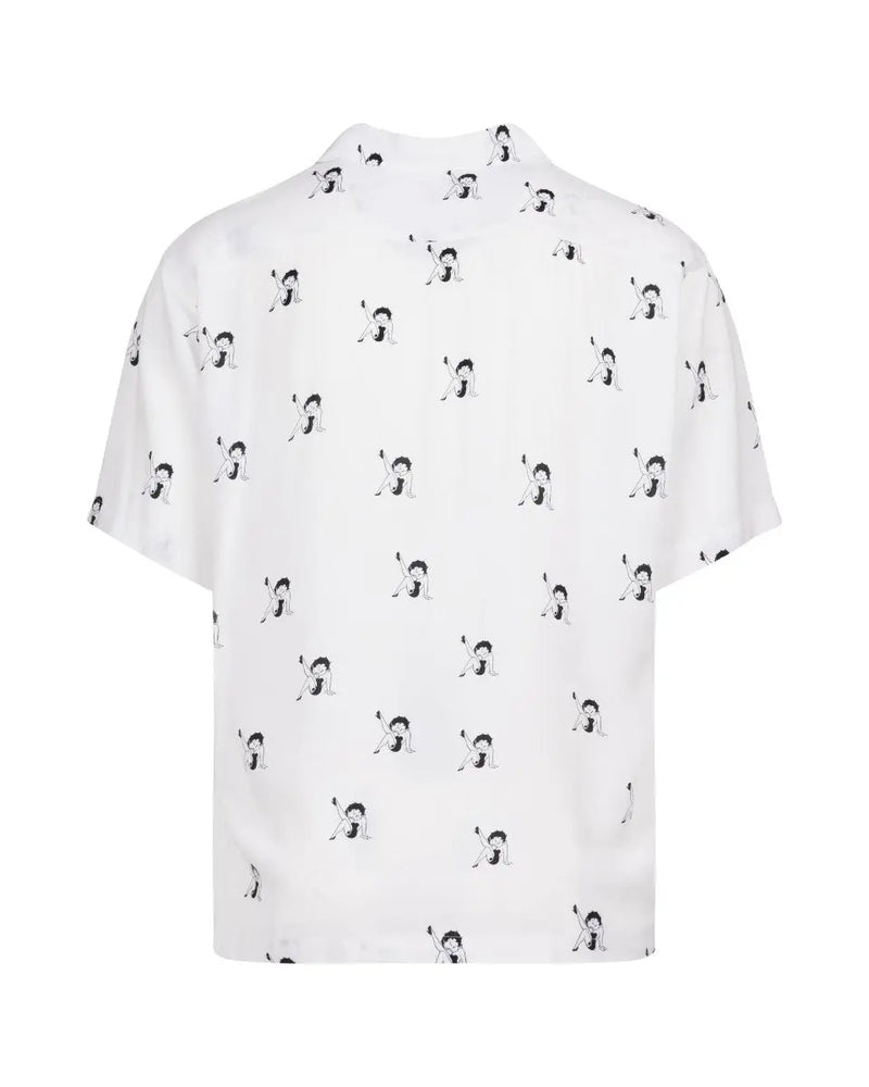 Supreme Betty Boop© white short sleeve shirt thumbnail