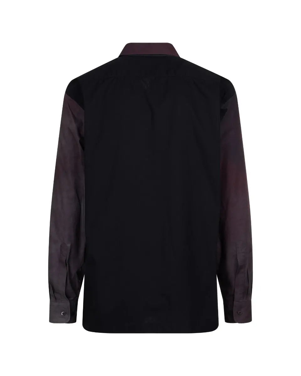 Dries Van Noten x Len Lye "Rainbow Dance" purple shirt Dries Van Noten