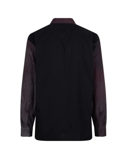 Dries Van Noten x Len Lye "Rainbow Dance" purple shirt Dries Van Noten
