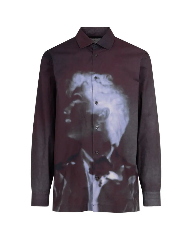 Dries Van Noten x Len Lye "Rainbow Dance" purple shirt thumbnail