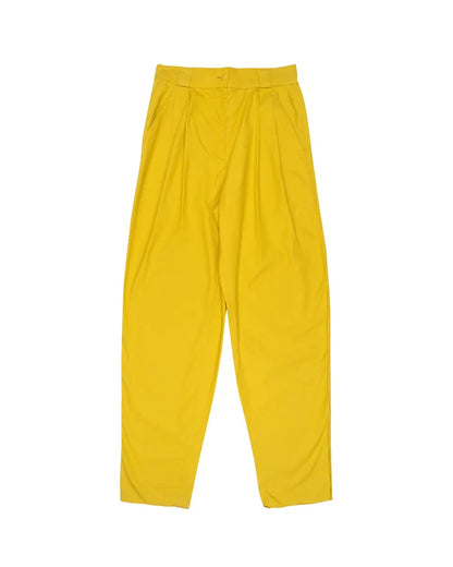 Gianni Versace pleated wide pants heathen.store.poland