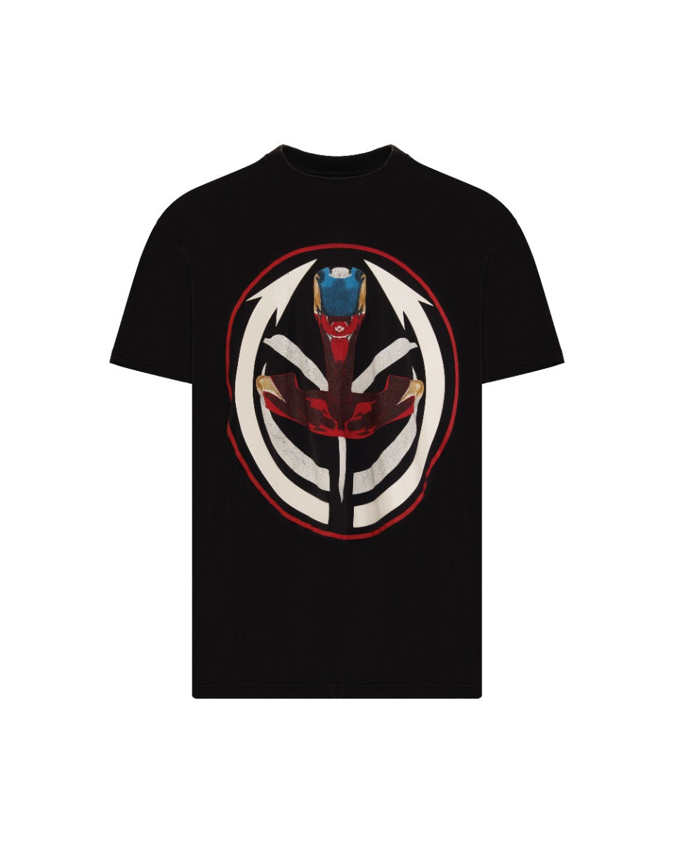 Givenchy Circle Masai Cobra black t-shirt