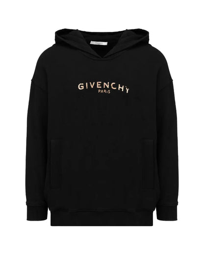 Givenchy metallic logo hoodie Givenchy
