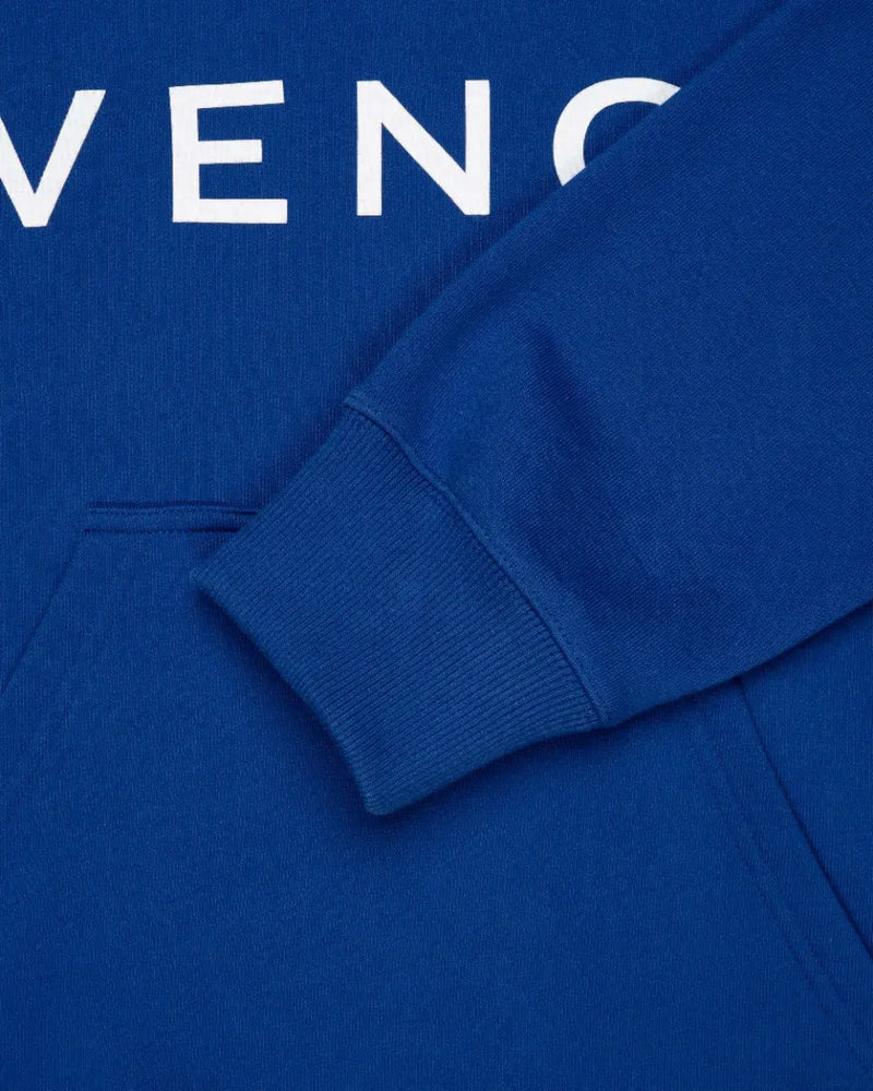 Givenchy Intrasia 4G Peace royal blue hoodie thumbnail