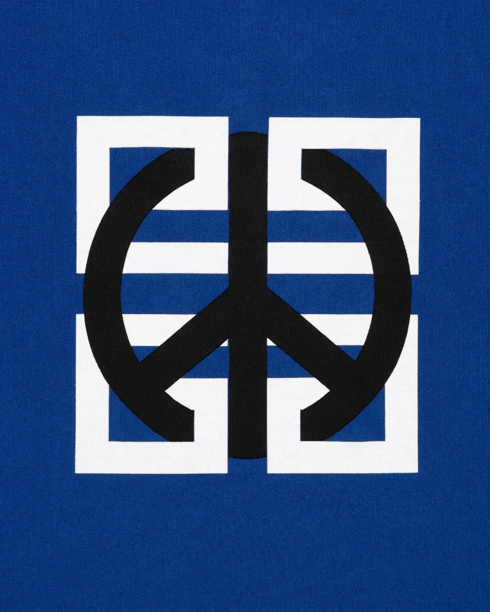 Givenchy Intrasia 4G Peace royal blue hoodie Givenchy