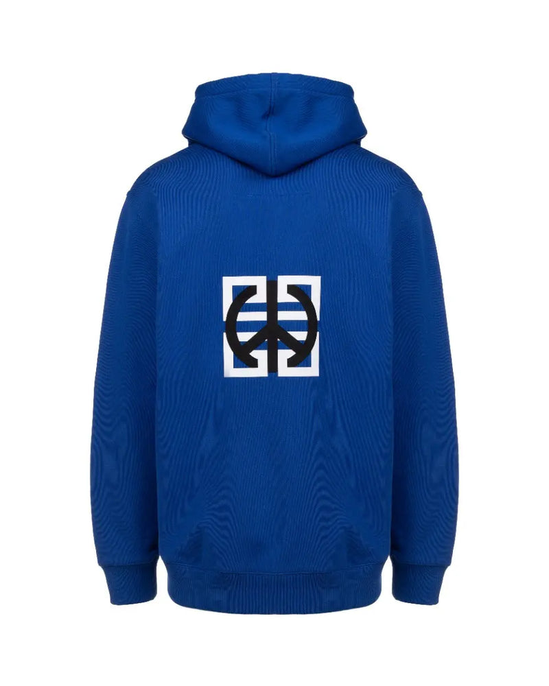 Givenchy Intrasia 4G Peace royal blue hoodie thumbnail