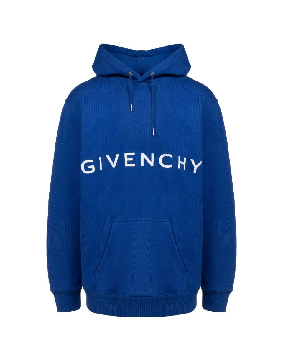 Givenchy Intrasia 4G Peace royal blue hoodie Givenchy