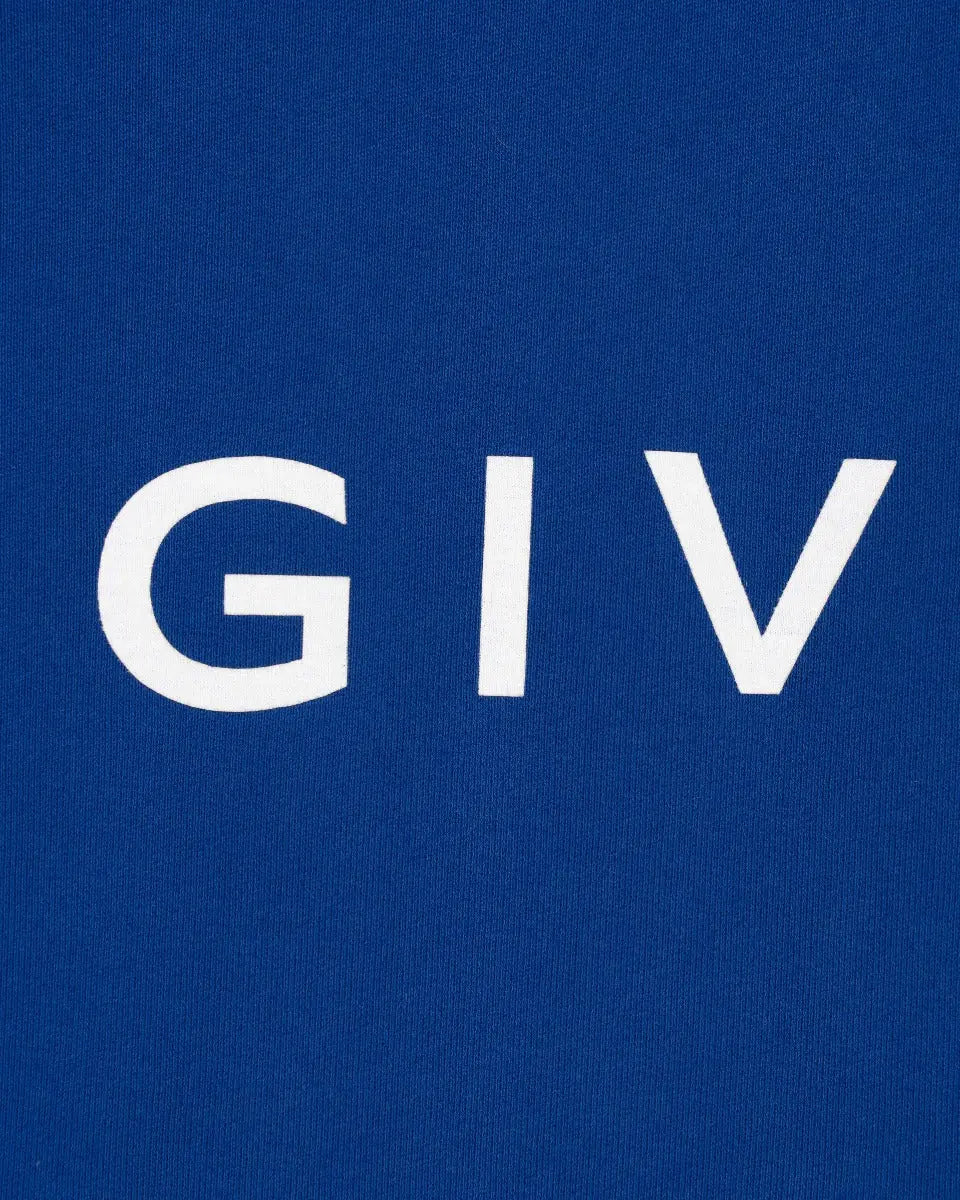 Givenchy Intrasia 4G Peace royal blue hoodie