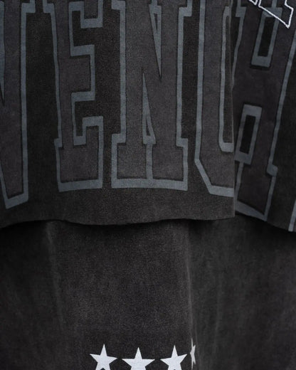 Givenchy multi-layered washed grey hoodie Givenchy