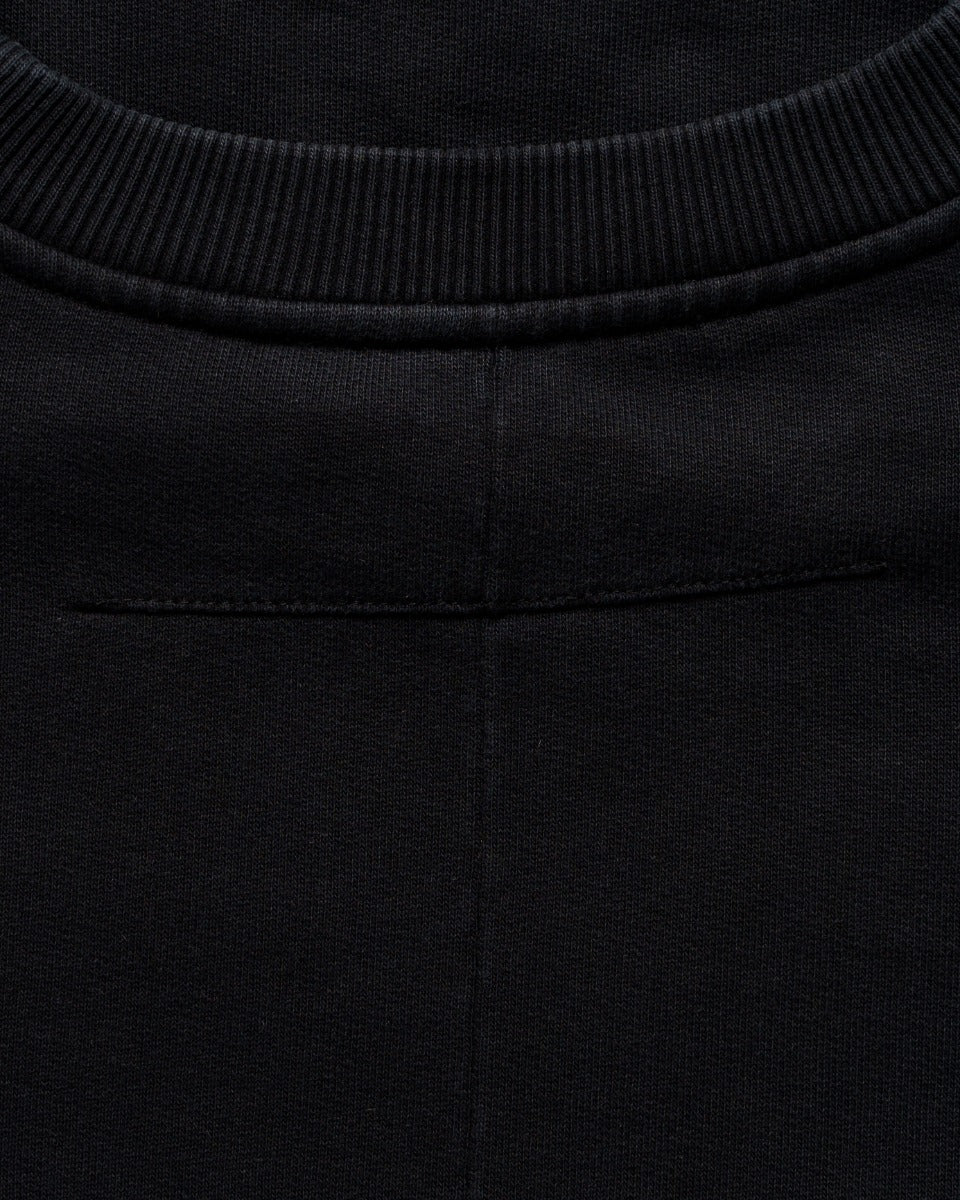 Givenchy Rottweiler embroidery black crewneck sweatshirt