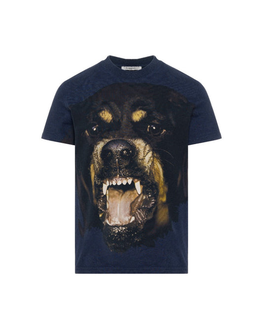 Givenchy Rottweiler printed navy t-shirt Givenchy