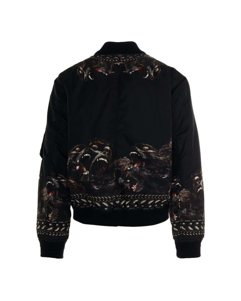 Givenchy Screaming Monkeys all-over print bomber jacket Givenchy
