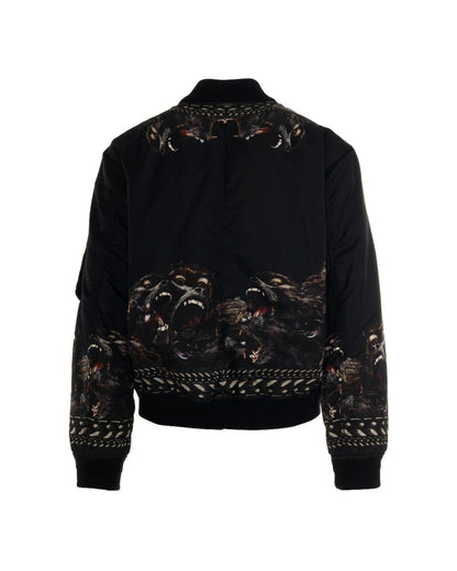 Givenchy Screaming Monkeys all-over print bomber jacket Givenchy