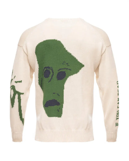 Dior x Cactus Jack cream white oversized sweater Dior