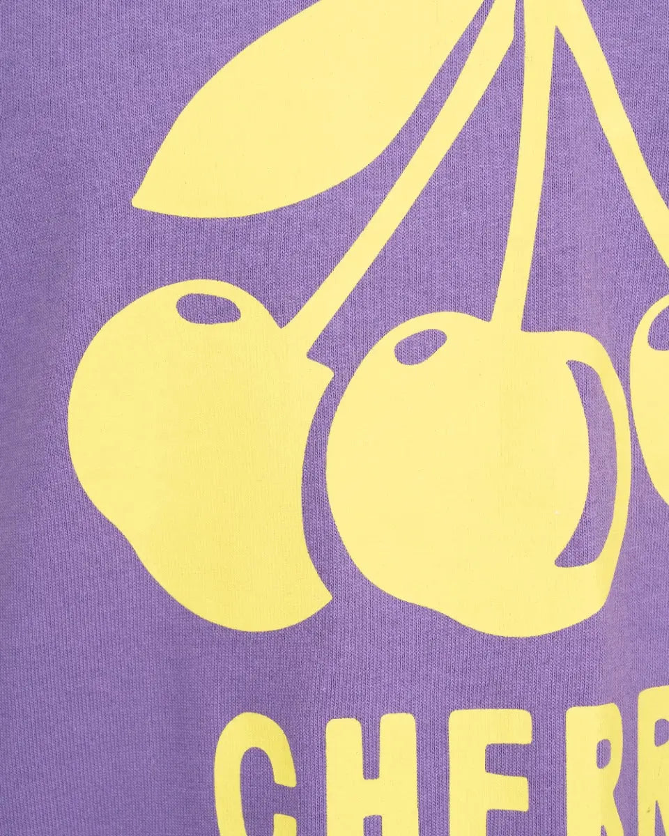 Gucci "Cherry Gucci" lilac t-shirt