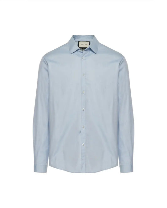 Gucci "Duke" floral printed silk back button-up shirt Gucci