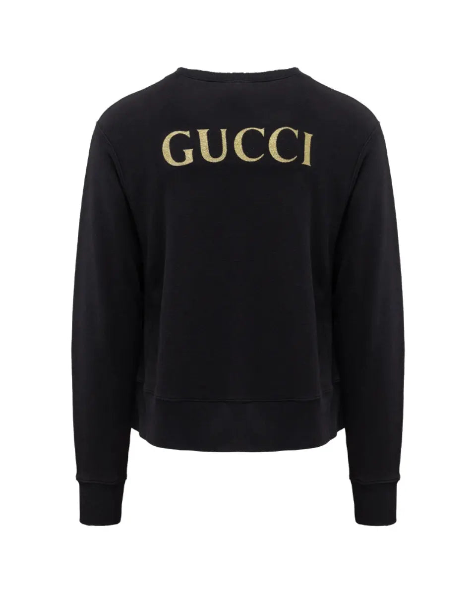 Gucci AC/DC "Blow Up Your Video" black crewneck sweatshirt Gucci