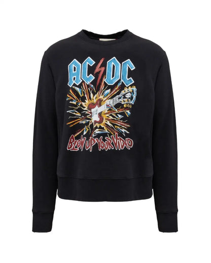Gucci AC/DC "Blow Up Your Video" black crewneck sweatshirt Gucci