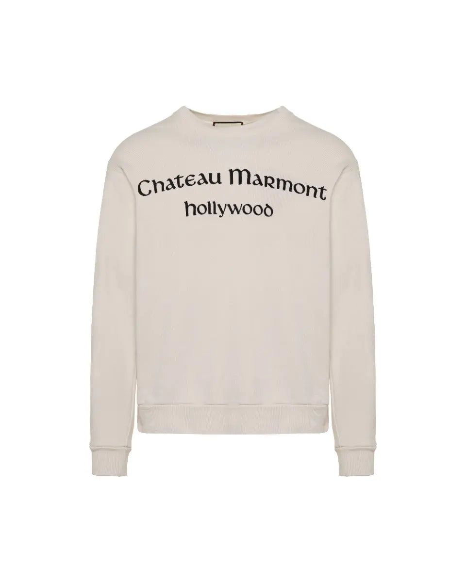 Gucci Chateau Marmont Hollywood Hotel floral crewneck sweatshirt