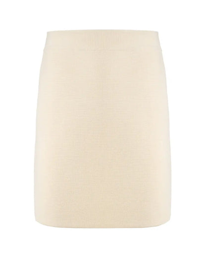 Gucci cream white knitted pencil skirt Gucci