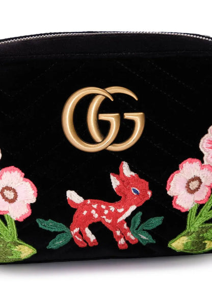 Gucci GG Marmont Bambi small velvet bag Gucci