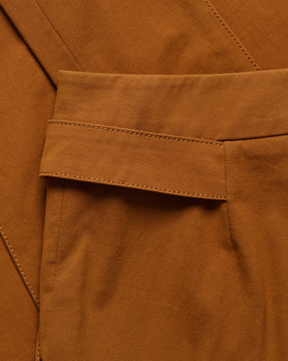 Gucci gold buckled tailored pants