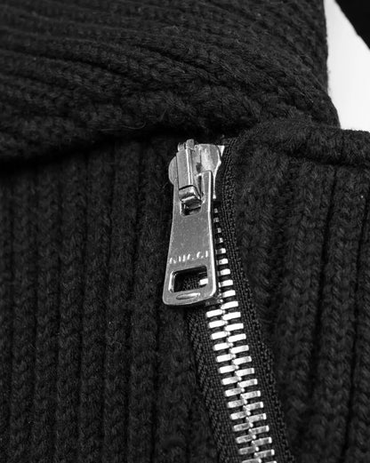 Gucci knitted biker jacket Gucci