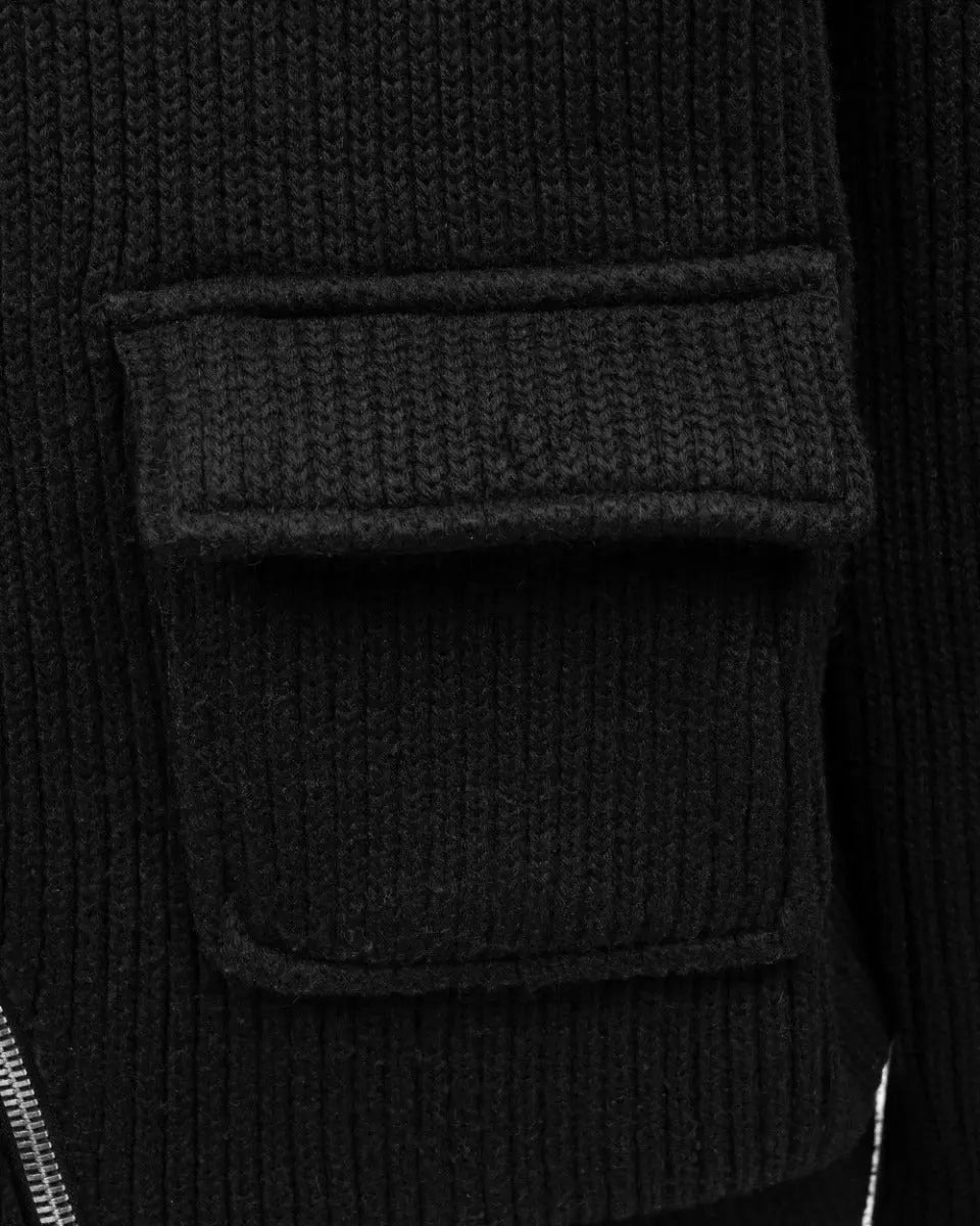 Gucci knitted biker jacket Gucci