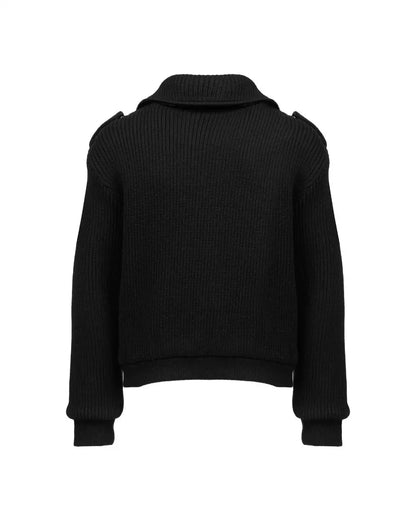 Gucci knitted biker jacket Gucci