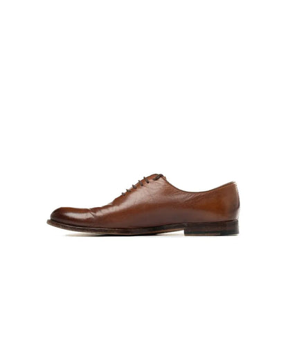 Gucci Oxford brown leather lace-up derby Gucci