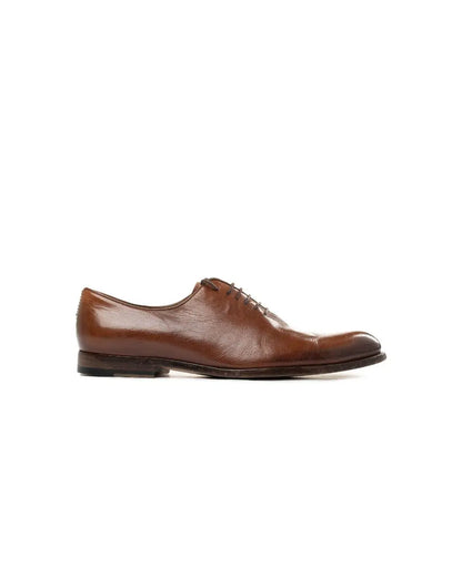 Gucci Oxford brown leather lace-up derby Gucci