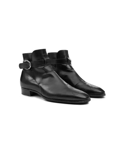 Gucci Kingsnake buckle ankle boots Gucci