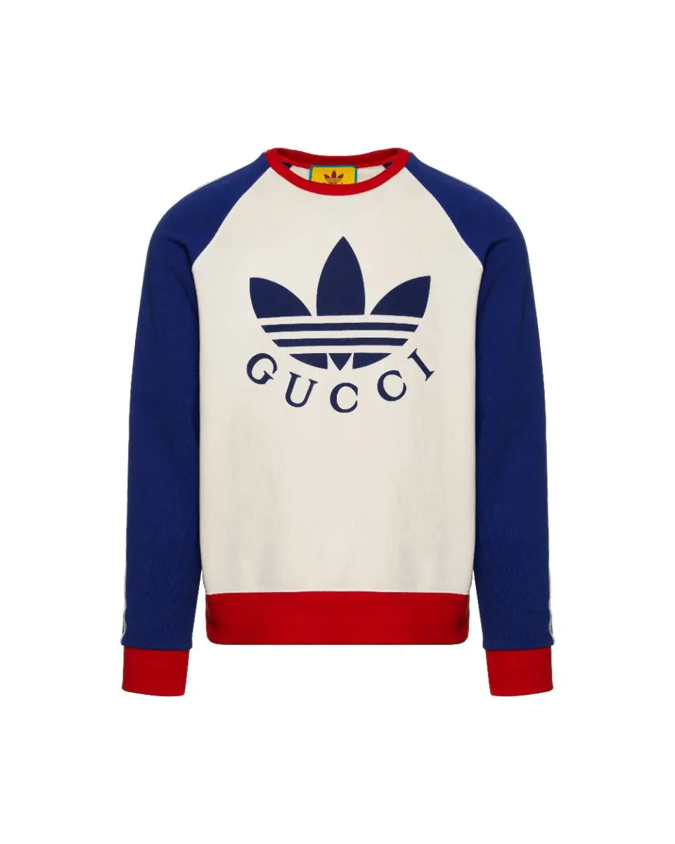 Gucci x Adidas chest logo crewneck sweatshirt Gucci