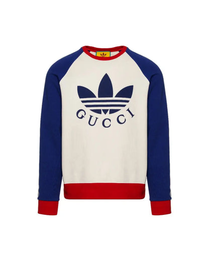 Gucci x Adidas chest logo crewneck sweatshirt Gucci