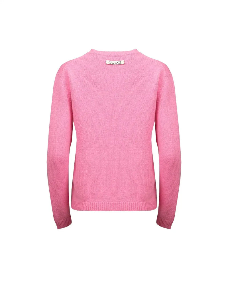 Gucci x Disney "Flash" Donald Duck Comic Pink Sweater thumbnail